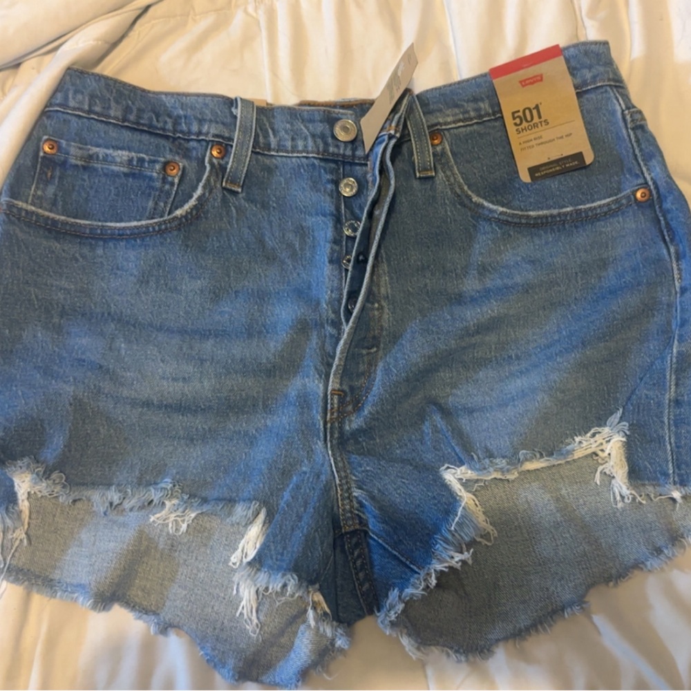 Levi's 501 Blue Jean Shorts